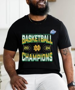 Notre Dame Fighting Irish 2024 ACC Women’s Basketball Conference Tournament Champions Three Pointer shirt