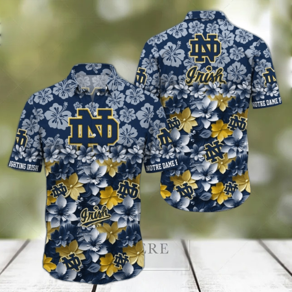 Notre Dame Fighting Irish NCAA1 Hawaiian Shirt Trending Summer