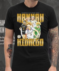 Notre Dame NCAA Women’s Basketball Hannah Hidalgo Official 2023 2024 Post Season T Shirt