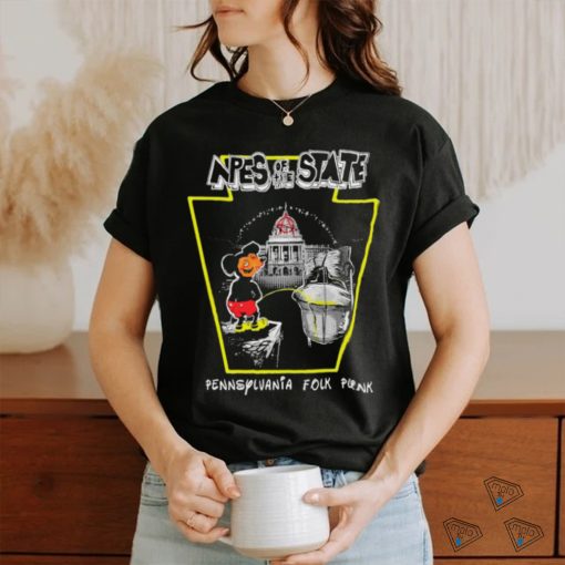 Npes of the State pennsylvania folk punk Mickey funny shirt