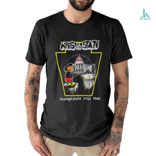 Npes of the State pennsylvania folk punk Mickey funny shirt