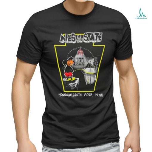 Npes of the State pennsylvania folk punk Mickey funny shirt