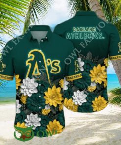 Oakland Athletics MLB Flower Summer Vibe Hawaiian Shirt