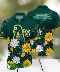 Oakland Athletics MLB Flower Summer Vibe Hawaiian Shirt