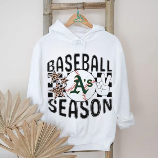 Oakland Athletics Season Baseball stars logo 2024 shirt