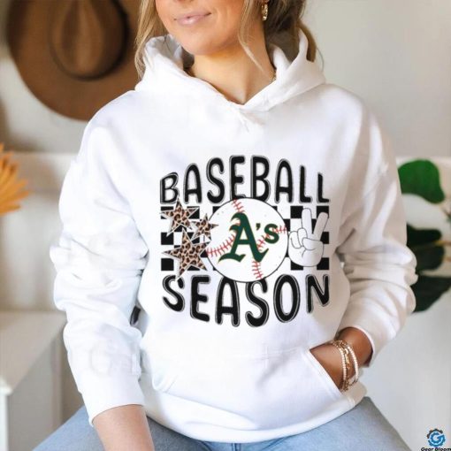 Oakland Athletics Season Baseball stars logo 2024 shirt