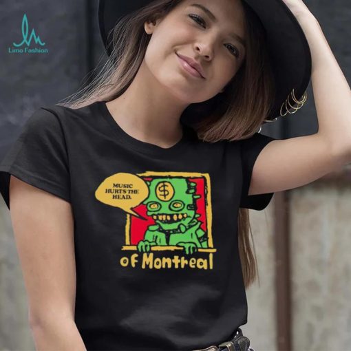 Of Montreal Music Hurts The Head shirt
