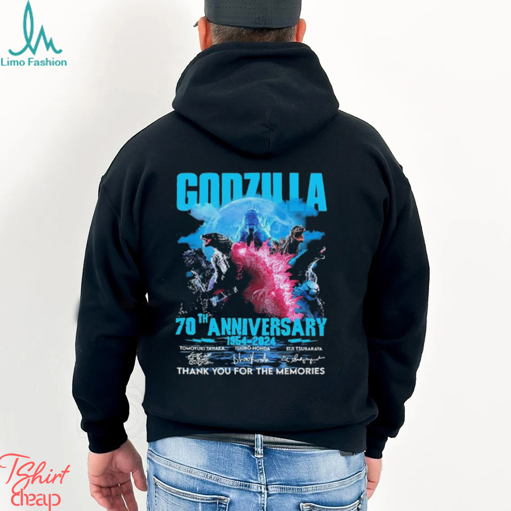 Offcial Sale Godzilla 70th Anniversary 1954 2024 Thank You For The Memories Signatures Shirt Offcial Sale Godzilla 70th Anniversary 1954 2024 Thank You For The Memories Signatures Shirt