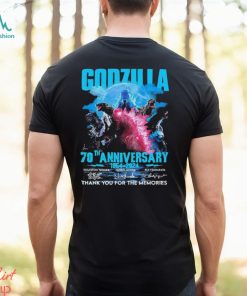 Offcial Sale Godzilla 70th Anniversary 1954 2024 Thank You For The Memories Signatures Shirt, hoodie, sweater, long sleeve and tank top Offcial Sale Godzilla 70th Anniversary 1954 2024 Thank You For The Memories Signatures Shirt