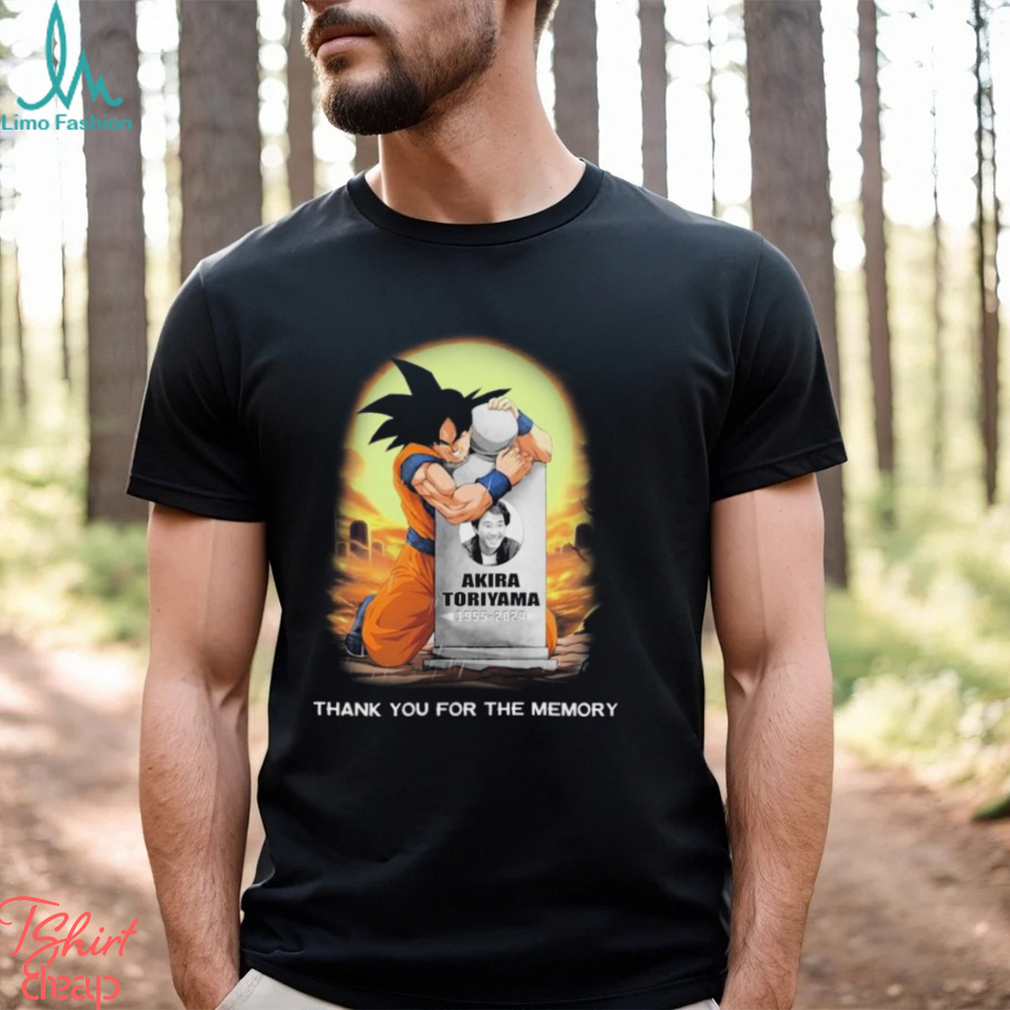 Offcial Son Goku Rip Akira Toriyama 1955 2024 Thank You For The Memory Shirt Offcial Son Goku Rip Akira Toriyama 1955 2024 Thank You For The Memory Shirt