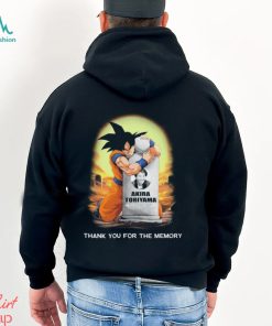 Offcial Son Goku Rip Akira Toriyama 1955 2024 Thank You For The Memory Shirt, hoodie, sweater, long sleeve and tank top Offcial Son Goku Rip Akira Toriyama 1955 2024 Thank You For The Memory Shirt