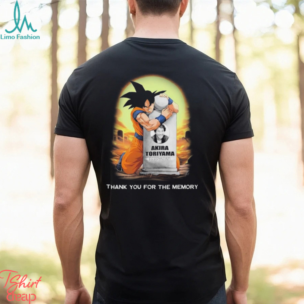 Offcial Son Goku Rip Akira Toriyama 1955 2024 Thank You For The Memory Shirt Offcial Son Goku Rip Akira Toriyama 1955 2024 Thank You For The Memory Shirt