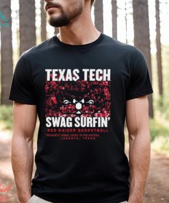 Offcial Texas Tech Red Raider Basketball Swag Surfin’ Shirt