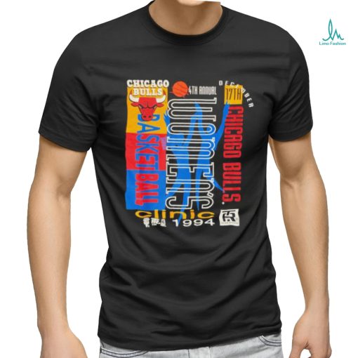 Official 1994 NBA Chicago Bulls Women’s Clinic Vintage T Shirt