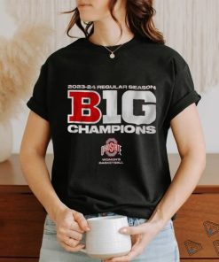 Official 2023 2024 Big Ten Regular Season Champions Ohio State Women’s Basketball Shirt