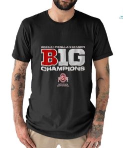 Official 2023 2024 Big Ten Regular Season Champions Ohio State Women’s Basketball Shirt