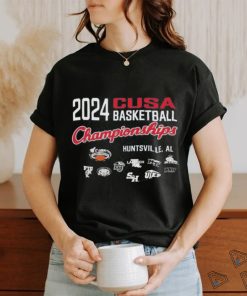 Official 2024 C USA Basketball Championships Huntsville, AL Shirt