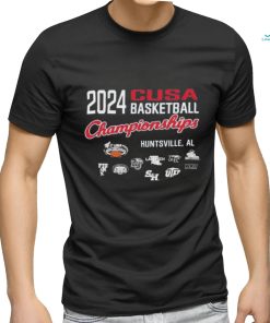 Official 2024 C USA Basketball Championships Huntsville, AL Shirt