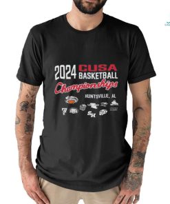 Official 2024 C USA Basketball Championships Huntsville, AL Shirt