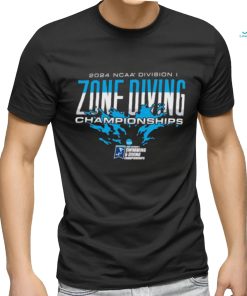 Official 2024 NCAA Division I Zone Diving Championships shirt