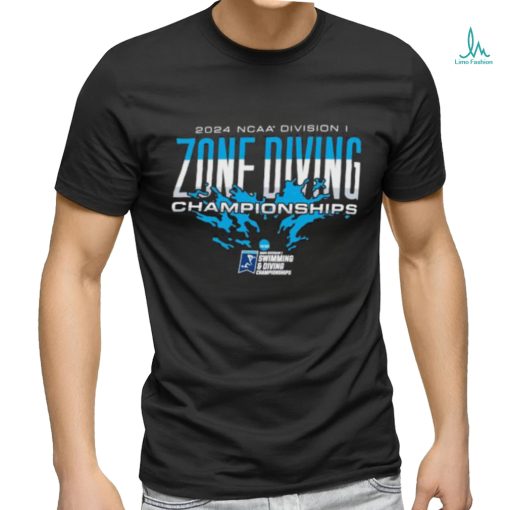 Official 2024 NCAA Division I Zone Diving Championships shirt