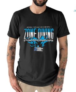 Official 2024 NCAA Division I Zone Diving Championships shirt