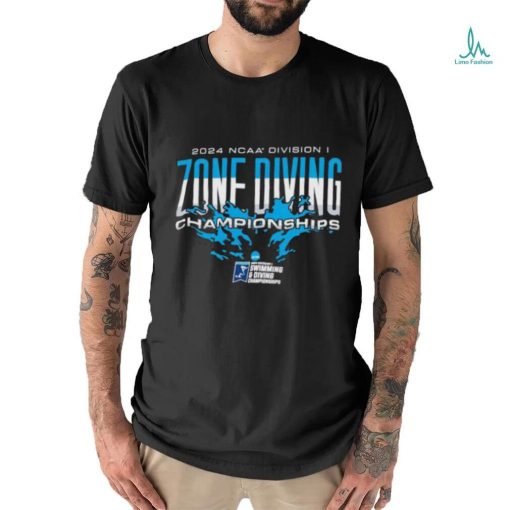 Official 2024 NCAA Division I Zone Diving Championships shirt