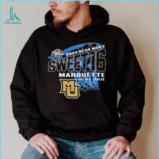 Official 2024 Ncaa Men’s Sweet 16 Marquette Golden Eagles Shirt