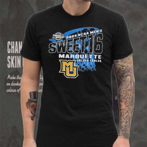 Official 2024 Ncaa Men’s Sweet 16 Marquette Golden Eagles Shirt