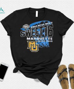 Official 2024 Ncaa Men’s Sweet 16 Marquette Golden Eagles Shirt