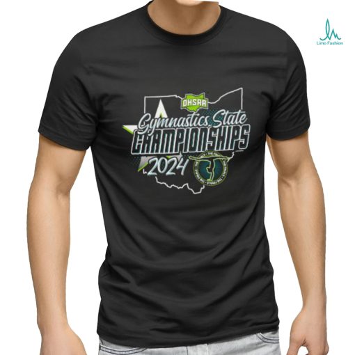 Official 2024 OHSAA Gymnastics State Championships shirt