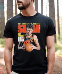 Official 30th Anniversary Takeover SLAM Chet Holmgren Big Dawg Shirt