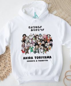Official Akira Toriyama Goodbye Thank You Akira Sensei Rip Rest In Power Dragon Ball Shirt