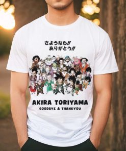 Official Akira Toriyama Goodbye Thank You Akira Sensei Rip Rest In Power Dragon Ball Shirt