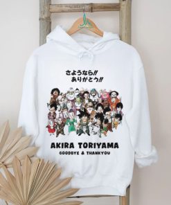 Official Akira Toriyama Goodbye Thank You Akira Sensei Rip Rest In Power Dragon Ball Shirt
