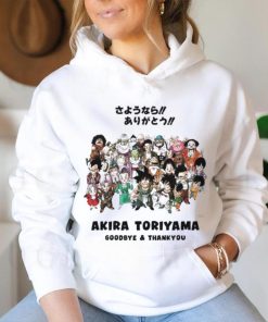 Official Akira Toriyama Goodbye Thank You Akira Sensei Rip Rest In Power Dragon Ball Shirt