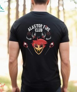 Official Alastor Fire Club Demon Logo T shirt