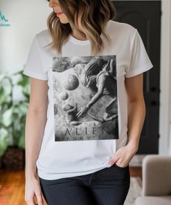 Official Alien Romulus A Fede Alvarez Film Xenomorph And Baby T shirt