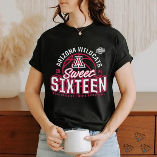 Official Arizona Wildcats March Madness 2024 Sweet Sixteen Ncaa division i men’s basketball shirt