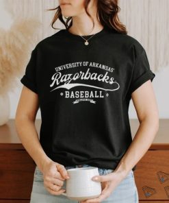 Official Arkansas Razorbacks Toni Baseball Shirt