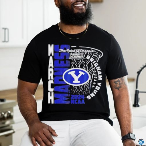 Official BYU Cougars 2024 NCAA March Madness The Road To Phoenix Shirt