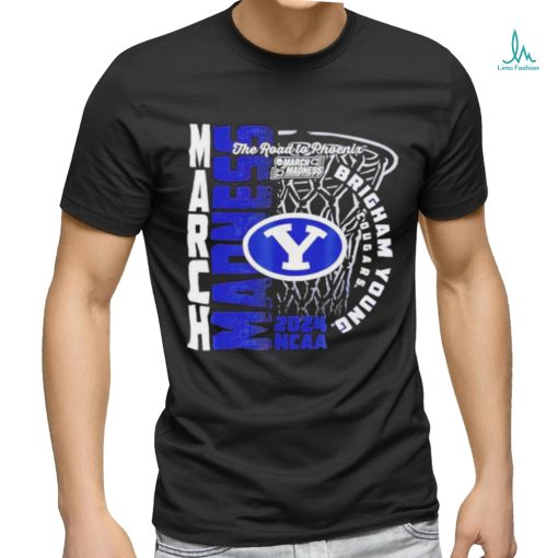 Official BYU Cougars 2024 NCAA March Madness The Road To Phoenix Shirt