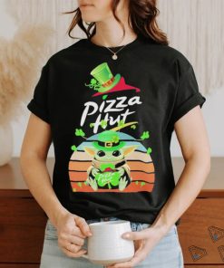 Official Baby Yoda Hug Pizza Hut Logo St Patrick’s Day Vintage Tee Shirt, hoodie, sweater, long sleeve and tank top Official Baby Yoda Hug Pizza Hut Logo St Patrick’s Day Vintage Tee Shirt