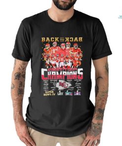 Official Back To Back Super Bowl Champions Kansas City Chiefs Super Bowl LVIII LVII Shirt_LE_auto_x2