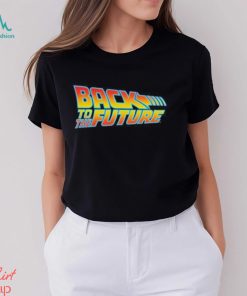 Official Back To The Future Classic Logo T Shirt