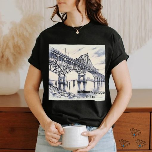Official Baltimore Bridge RIP 2024 Shirt