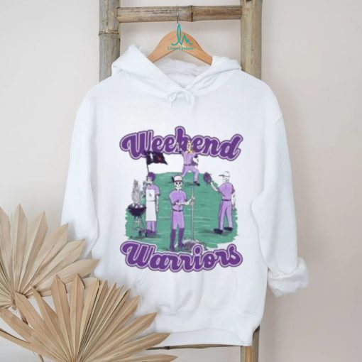 Official Barstool Sports Merch Store Barstool U Ec Weekend Warriors Crew neck from Barstool U Barstool Sports Apparel shirt