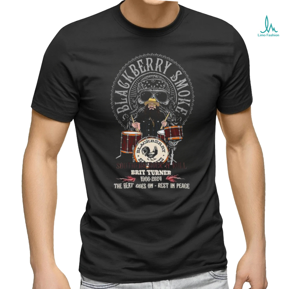 Official Blackberry Smoke Southern Rock N Roll Brit Turner 1966 2024 Memories shirt Official Blackberry Smoke Southern Rock N Roll Brit Turner 1966 2024 Memories shirt