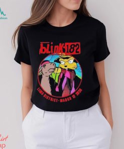 Official Blink 182 March 12 2024 Lima District Shirt
