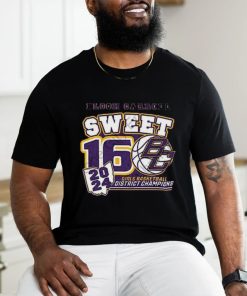 Official Bloom Carroll Sweet 16 2024 GIrls Basketball District Champions shirt